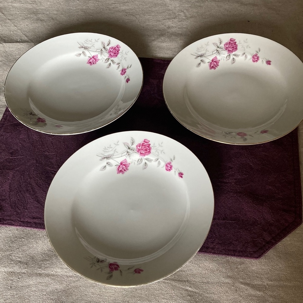 Tangshan porcelain soup bowl (set of 3+1)